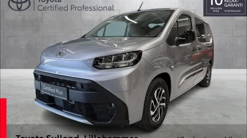 TOYOTA Proace City Electric COMFORT PLUS, ACC,PDC, HENGERFESTE, CARPLAY++