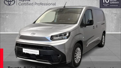 TOYOTA Proace City Electric Lang (L2) 2 skyvedører (50kWt) Comfort Plus/krok/