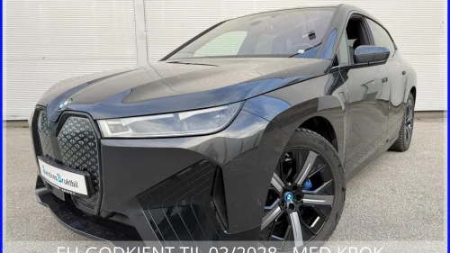 BMW iX xDrive50 IX 50 LUFT,HUD,B&W,LASERLYS,,MASSAGE,4HJULSTYRING,KROK
