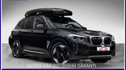 BMW iX3 NORSK FULLY C ELSETER SKINN 5 ÅR 200 000KM GARANTI
