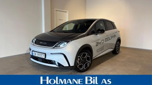 BYD Dolphin Design EV 60,4Kwt/427km/DEMO/2 sett hjul/App/360 kamera