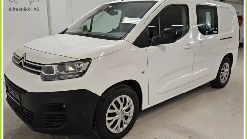 CITROEN e-Berlingo VAN L2 50 KWh Cruise 2 Skyvedør H.Feste 270 Wltp