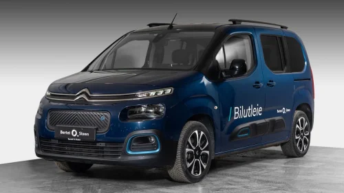 CITROEN e-Berlingo Elbil | Skyvedører | 5 seter | Apple Carplay