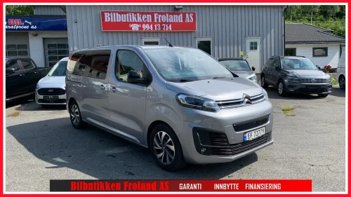 CITROEN SPACETOURER 8 Seter Ryggekamera, Skinn, Navi
