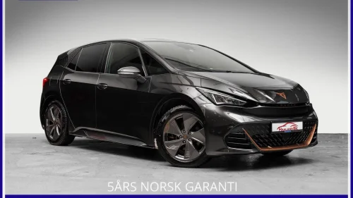 CUPRA BORN 150 KW 58/62 KWH NORSK BORN 424WLTP" 2X ORG 18" 5ÅRS GARANTI