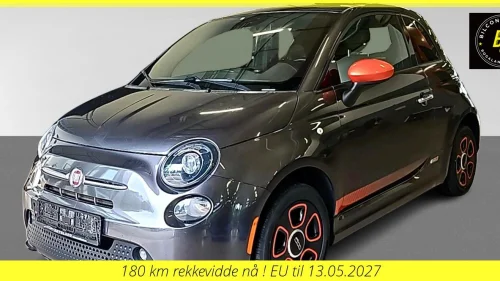 FIAT 500e 113HK AUT Skinn/Cruise/PDC/God rekkevidde ! EU 13/5-27