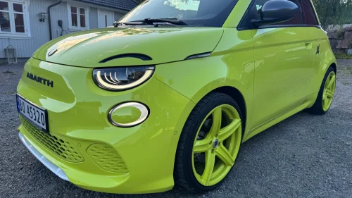 ABARTH 500 Abarth Scorpionissima Råskinn - Designbil