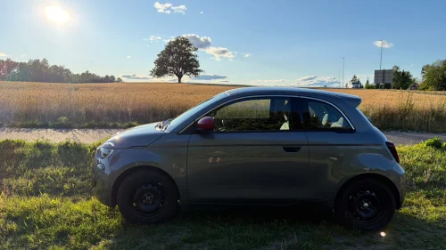 FIAT 500 Red