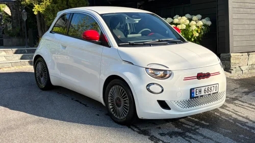 FIAT 500 RED