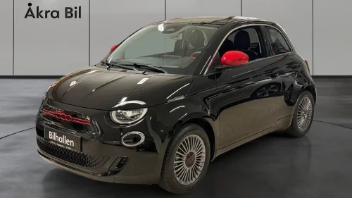 FIAT 500 Elektrisk RED *VRAKPANT*