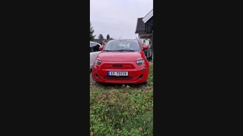FIAT 500 RED