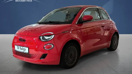 FIAT 500 RED Carplay, Navigasjon, Cruise, DAB, Forvarming