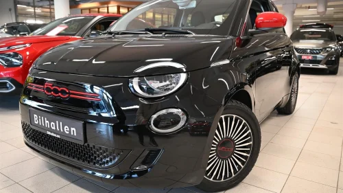 FIAT 500 Elektrisk RED - Norsk - 320KM WLTP