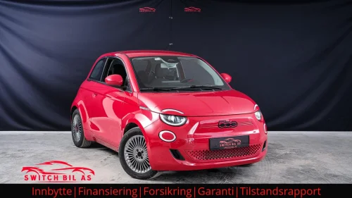 FIAT 500 RED/AppleCarPlay/360KAM/LED/Blindsone/LA PRIMA/Garanti