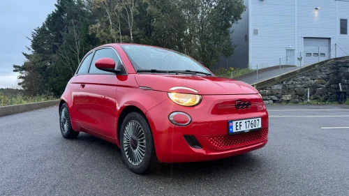 FIAT 500 RED