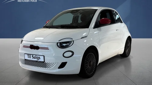 FIAT 500 RED Carplay,Navigasjon,Criuse, DAB, Forvarming