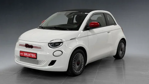 FIAT 500 RED Cabriolet|NAVI/CRUISE/RYGGEKAMERA/LED/CARPLAY+++