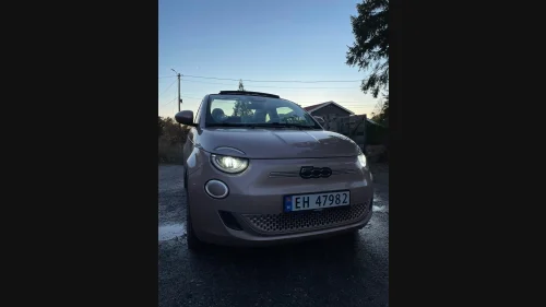 FIAT 500 La Prima - Superkul og gøyal cabriolet!