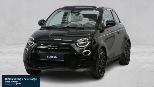 FIAT 500 Cab La Prima /Batteritest/Reg2024/Service/LAV.KM/Apple