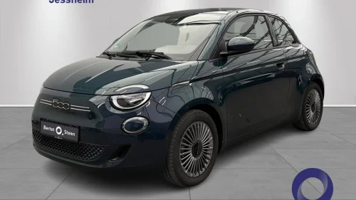 FIAT 500 3+1, 300km(WLTP)Sjarmerende og kvikk bybil.