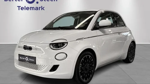 FIAT 500 3+1|Carplay|Ryggekamera|Lav km