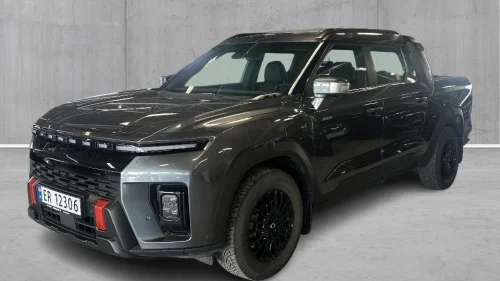 KG MOBILITY MUSSO EV 5-seter, AWD, Demobil med vinterhjul