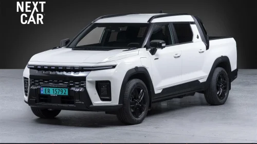 KG MOBILITY MUSSO EV AWD Black Edge Varebil