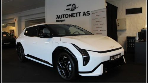 KIA EV4 GT-LINE,81,4KWH,584WLTP,TOPPMODELL,UBRUKT BIL,S/V-HJUL!