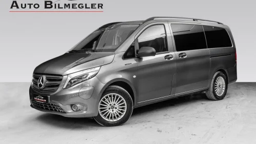 MERCEDES-BENZ eVito Tourer A2 LONG RANGE WEBASTO ACC 2XSKYVEDØRER R.KAM NAVI LED++