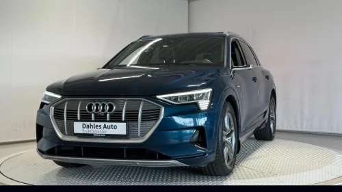 AUDI e-tron 55 Exclusive, S-line sportspakke,krok,pano,skinn,360