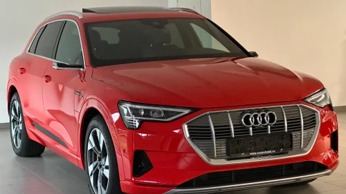 AUDI e-tron 55 55 Adv Sport edi S-Line B&O Pano Skinn Nav 360 Krok ACC