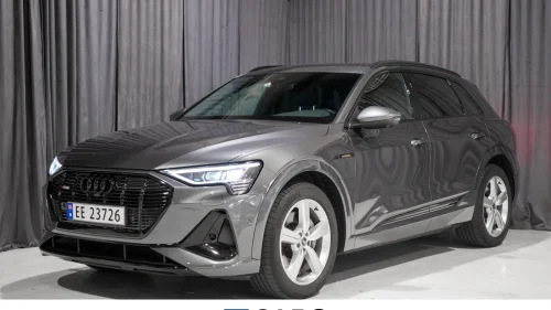 AUDI E TRON 55 55 S-Line Sport / Ny Pris! EU2026 / Skinn / Krok /
