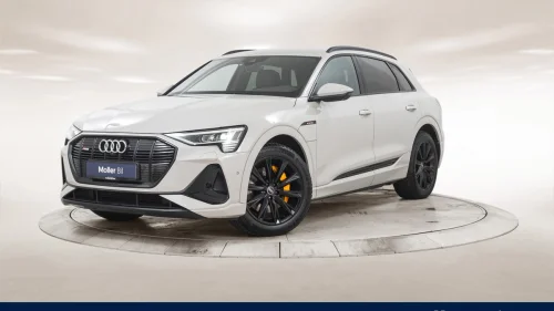 AUDI E TRON 55 55 S Line Sport - B&O, Matrix, Skinn, 360kam, Krok, 21"