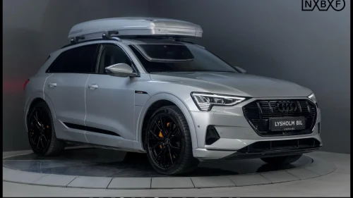AUDI E TRON 55 55 Takboks/Krok/Matrix/Pano/B&O/Solgardiner/Svart optik