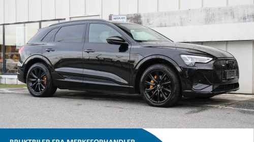 AUDI E TRON 55 55 S-Line Sport Black Edition - Carbon/360/Hengerfeste