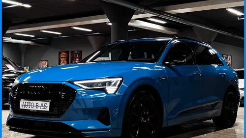 AUDI e-tron 55/B&O/Pano/360Kam/Luft/Ambient/Skinn/Virtual/ACC