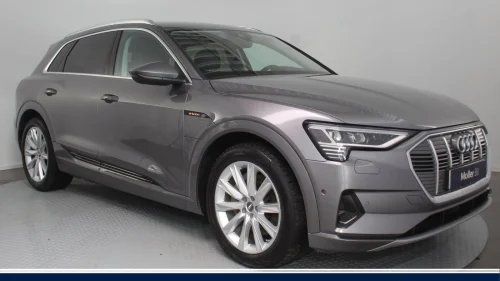 AUDI e-tron 55 Advanced Fast Track -  360.kam, HUD, Krok, Matrix