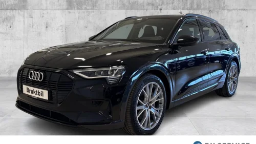 AUDI e-tron 55 quattro Krok/ACC/S-line/HUD/Luft/21"/Sort-Optikk