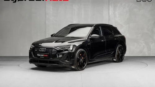 AUDI e-tron 55 55 S line Sport ALL BLACK! EL-STOLER/LUFTFJ./MATRIX/HUD