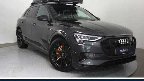 AUDI e-tron 50 50 Advanced Sport - 360Kam, Sort Optikk, Delskinn, Krok