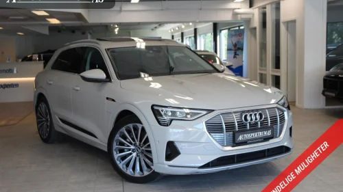 AUDI e-tron 55 55 Advanced Sport/Luftfjæring/Pano/360/H.feste/Norsk++