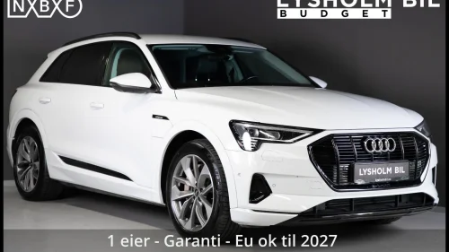 AUDI e-tron 50 50/Svart optikk/1 eier/Gule kalipere/360-kam/Luft/ACC