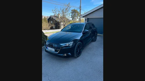 AUDI E TRON 55 55 Advanced sport, Black edition, Head up, B&O, Krok