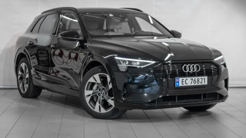 AUDI E TRON 55 55 Advanced Business/Sort optikk/360/ACC/Hengerfeste