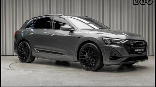 AUDI E TRON 55 55 S-Line Sport/Svart optikk/Massasje/Ventilasjon/BO ++