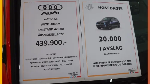 AUDI e-tron 55 HØST DAGER - KAMPANJE