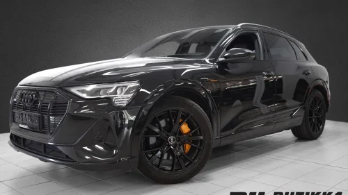 AUDI E TRON 55 55 S Line Sport Black Edition | Norsk bil | Krok | +mm
