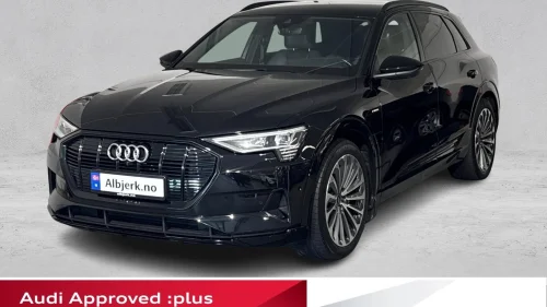AUDI E TRON 55 55 Advanced Sport/B&O/360 kamera/Krok/Black/+++