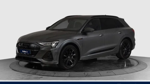 AUDI E TRON 50 50 S Line Sport - 360Kam, Krok, ACC, Sort Optikk