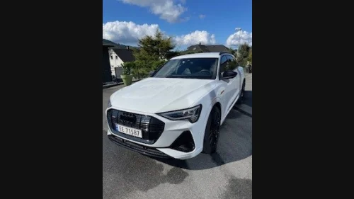 AUDI E TRON 55 55 Sportback S line Sport Black Ed.